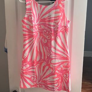 Lilly Pulitzer NWT Size M pink and white shift